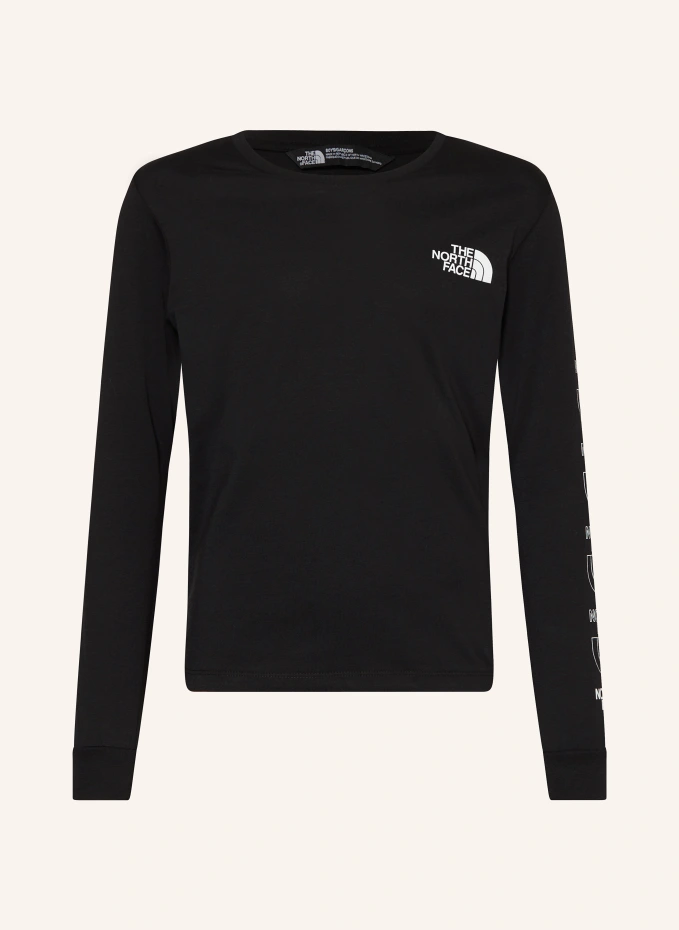 

Длинный рукав The North Face, черный