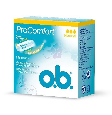 

О.Б. ProComfort Normal, тампоны, 8 шт., OB