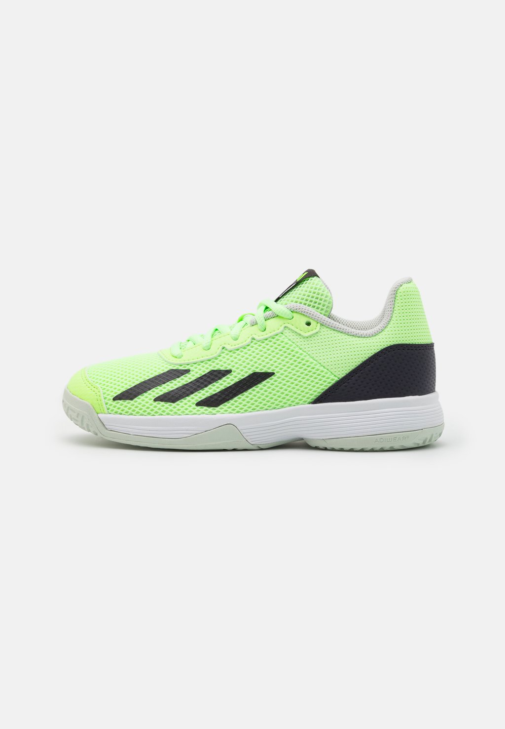 Все туфли для тенниса Courtflash Unisex Adidas, цвет green spark/aurora black/lucid lemon