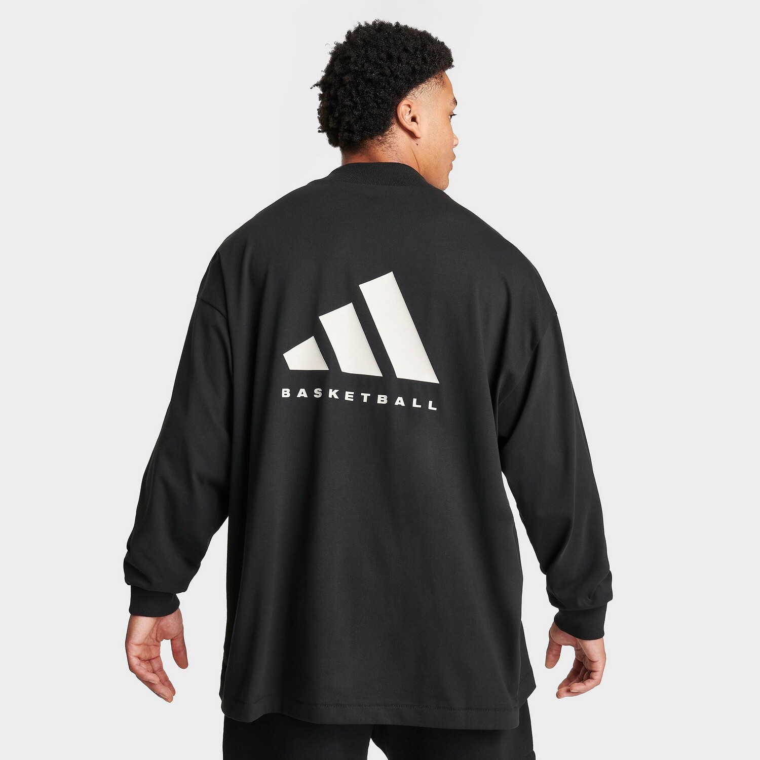 

Футболка adidas Basketball с длинными рукавами, черный