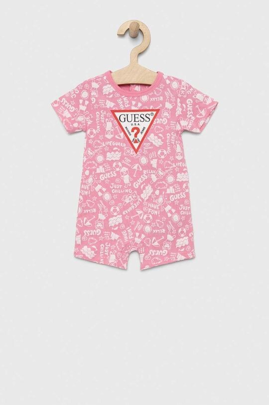 

Детский рампер Guess, розовый