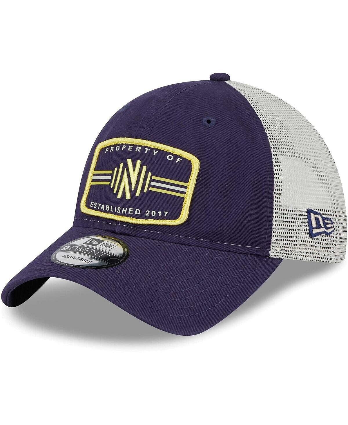 

Мужская темно-синяя бейсболка Nashville SC Property 9TWENTY Snapback New Era