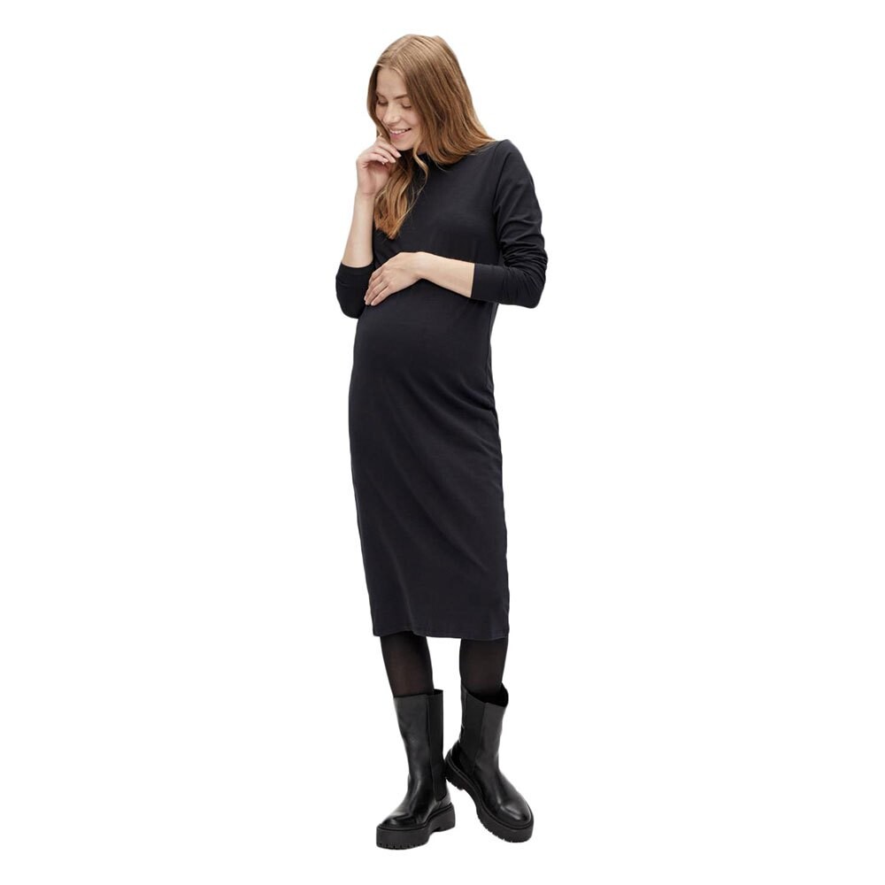 

Длинное платье Mamalicious Eva Long Sleeve, черный