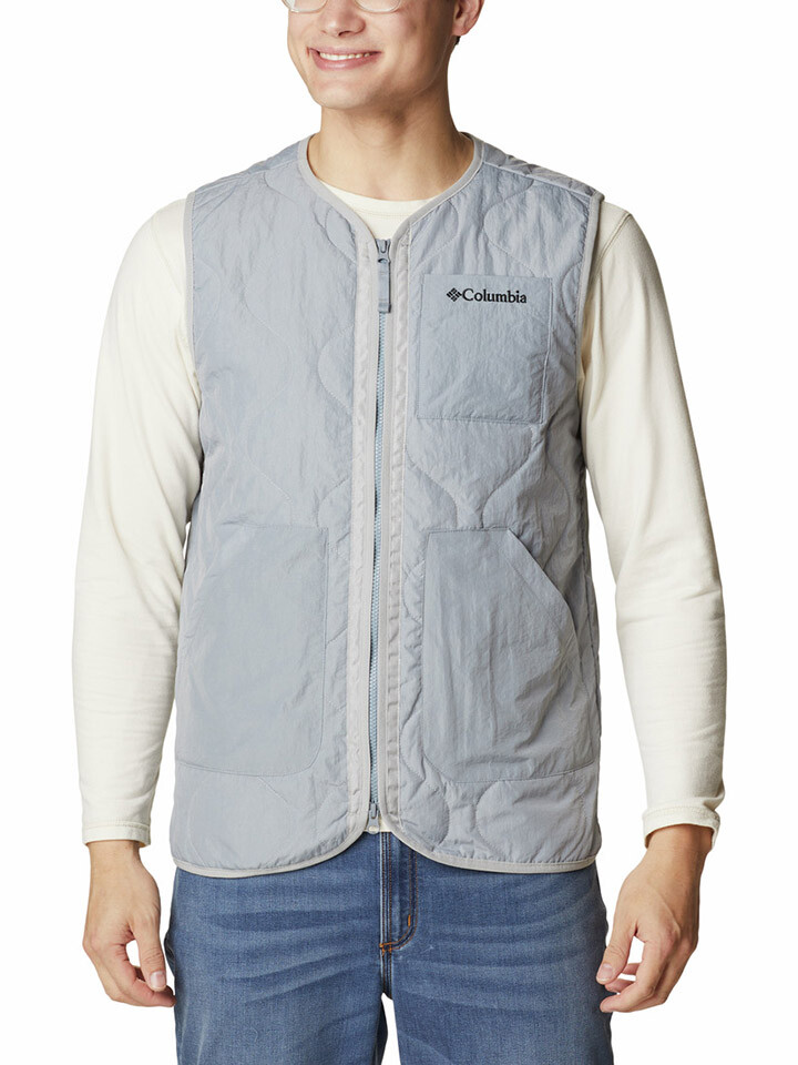

Утепленный жилет Columbia Funktions Doverwood Crinkle, серый