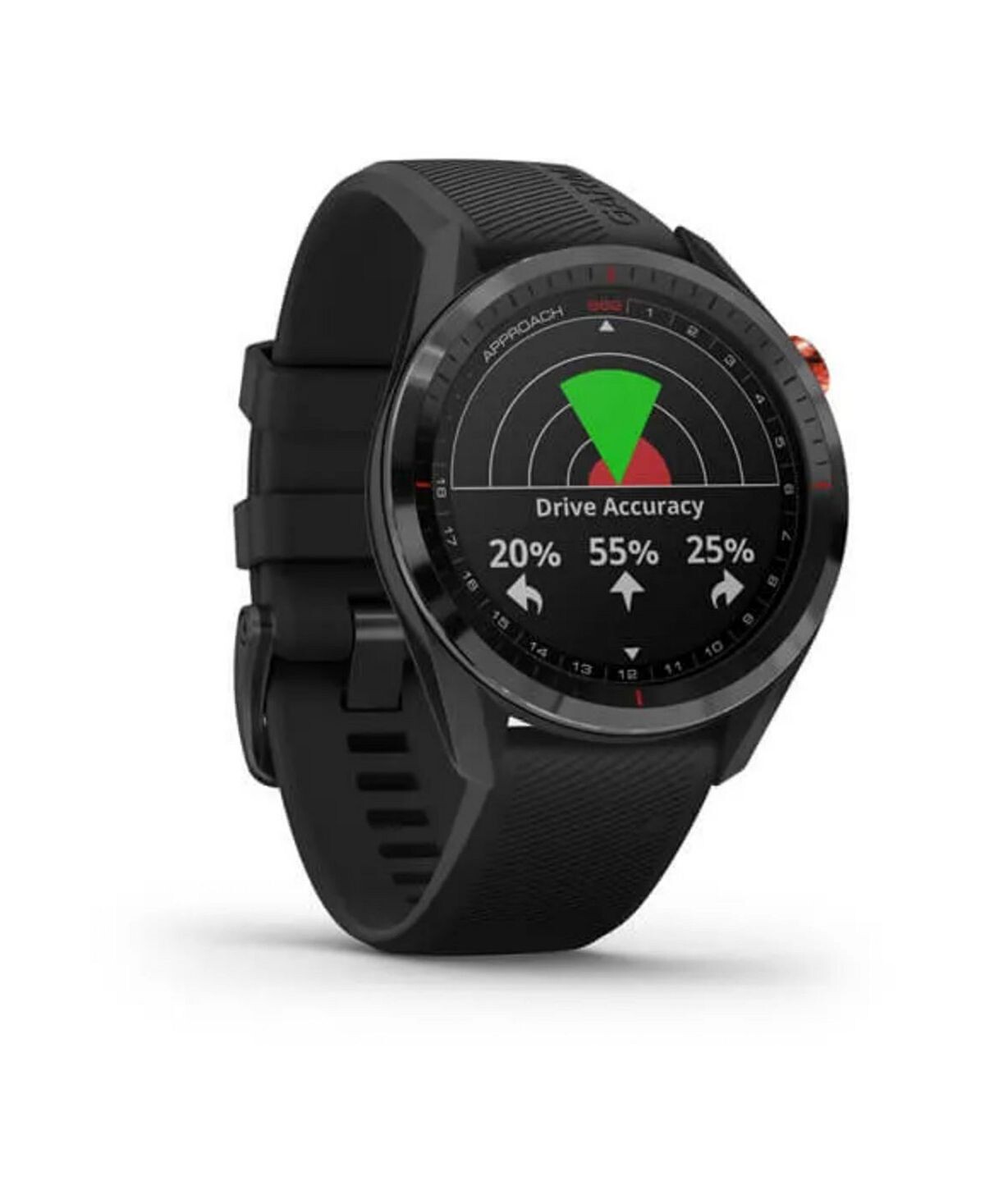 

Часы унисекс Approach S62 Bundle, черный силиконовый ремешок, 35 мм Garmin, черный