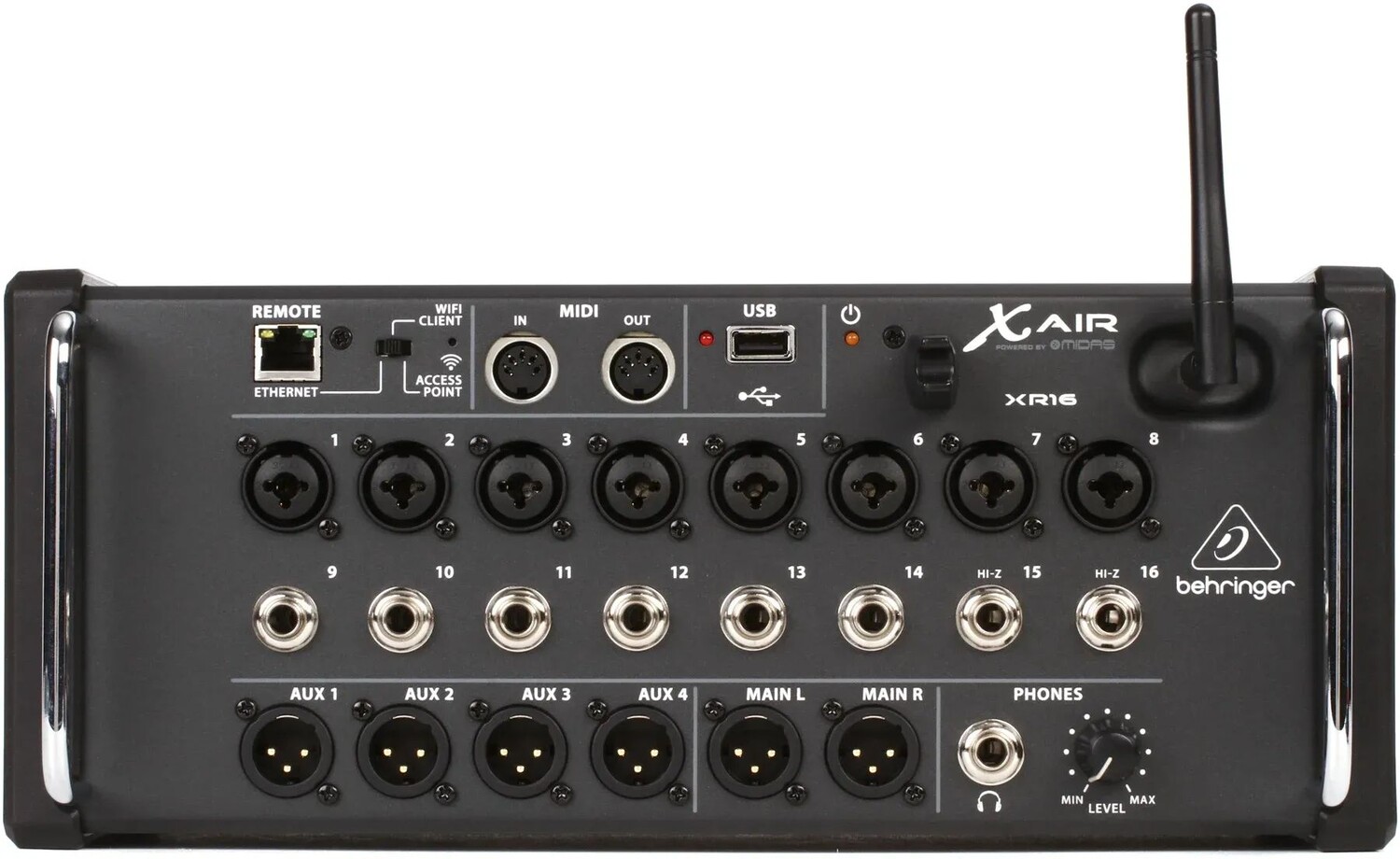

Behringer X Air XR16 16-канальный цифровой микшер с управлением от планшета