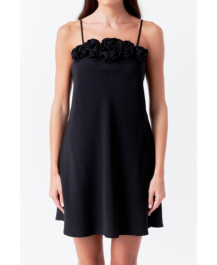 Женское мини-платье с корсажем endless rose, черный платье oodji мини 44 размер