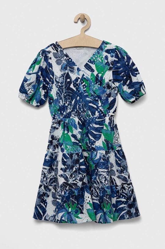 

Платье из хлопка для маленькой девочки Guess, синий