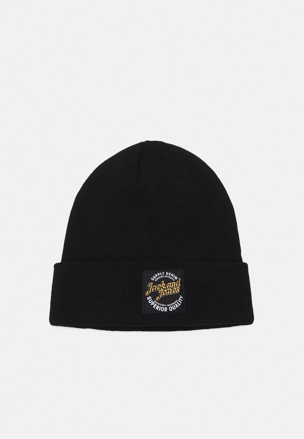 

Шапка JACMATT BEANIE Jack & Jones, цвет black