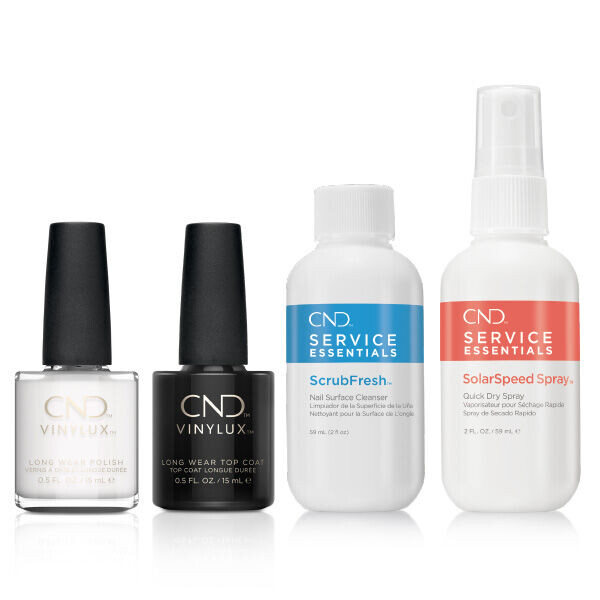 

Полный набор для маникюра с кремом Cnd Vinylux, 1 комплект