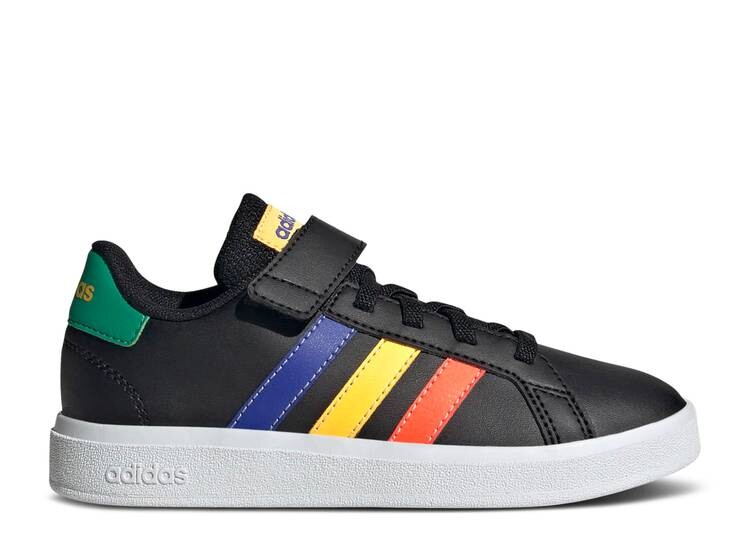 

Кроссовки Adidas GRAND COURT J 'BLACK COLORBLOCK', черный