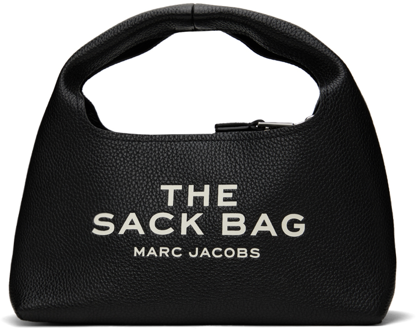 Черная сумка The Mini Sack Marc Jacobs