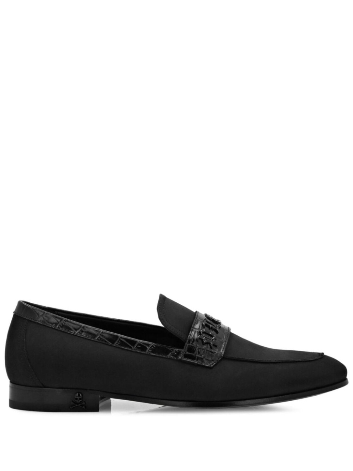 

Philipp Plein лоферы Gothic с логотипом, черный