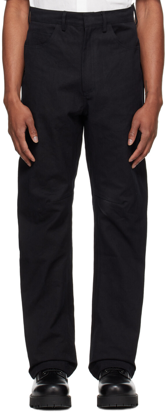 

Черные рабочие брюки Entire Studios