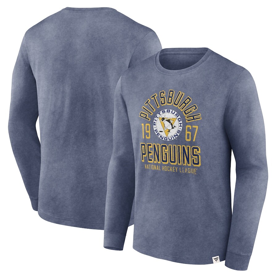 

Футболка с длинным рукавом Fanatics Branded Pittsburgh Penguins, нави