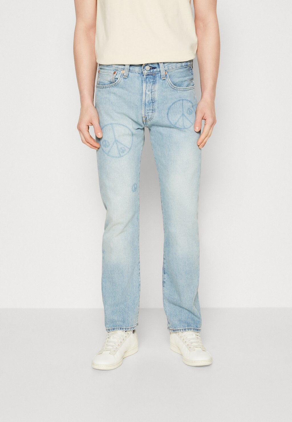 

Прямые джинсы Levi's, синий деним