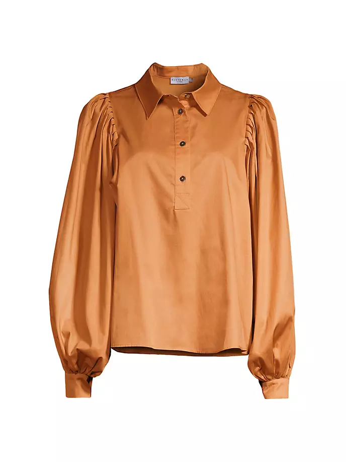 

Блузка Lois из хлопкового поплина Harshman, цвет persimmon
