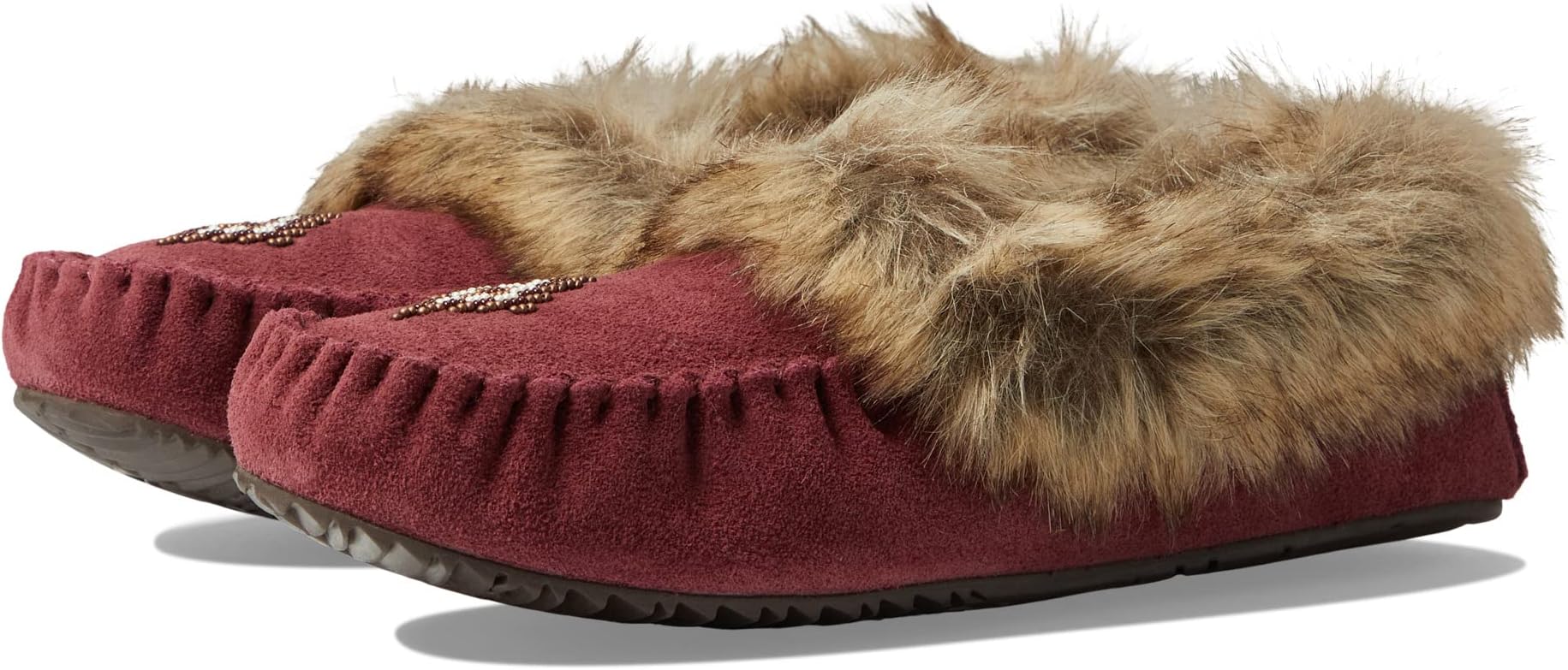 

Тапочки Street Moccasin Manitobah Mukluks, цвет Plum/Prune Suede 2