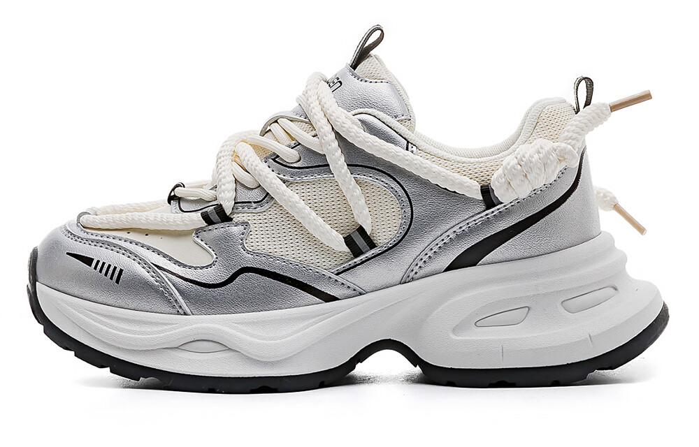 

Кроссовки RENBEN Chunky Sneakers Unisex Low-top, цвет Yinlan