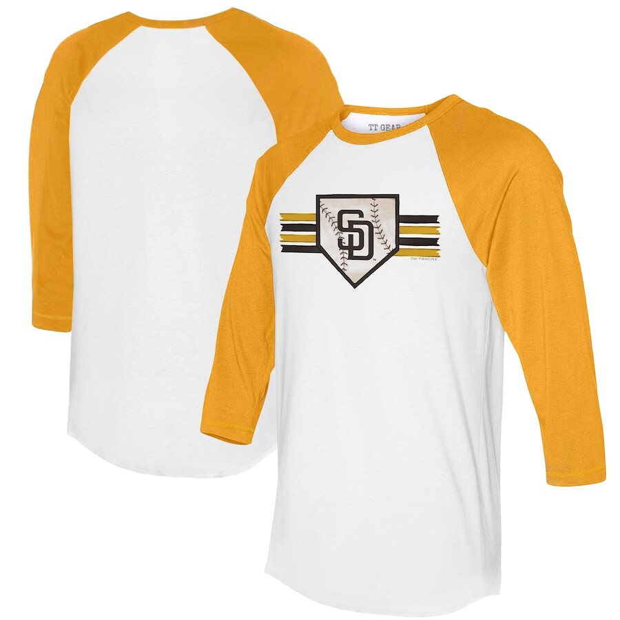 

Футболка с длинным рукавом Tiny Turnip San Diego Padres, белый