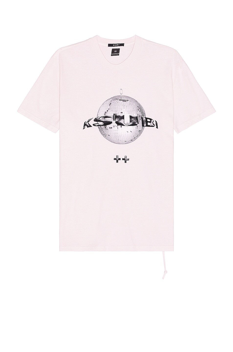 

Футболка Ksubi Disco Kash, розовый