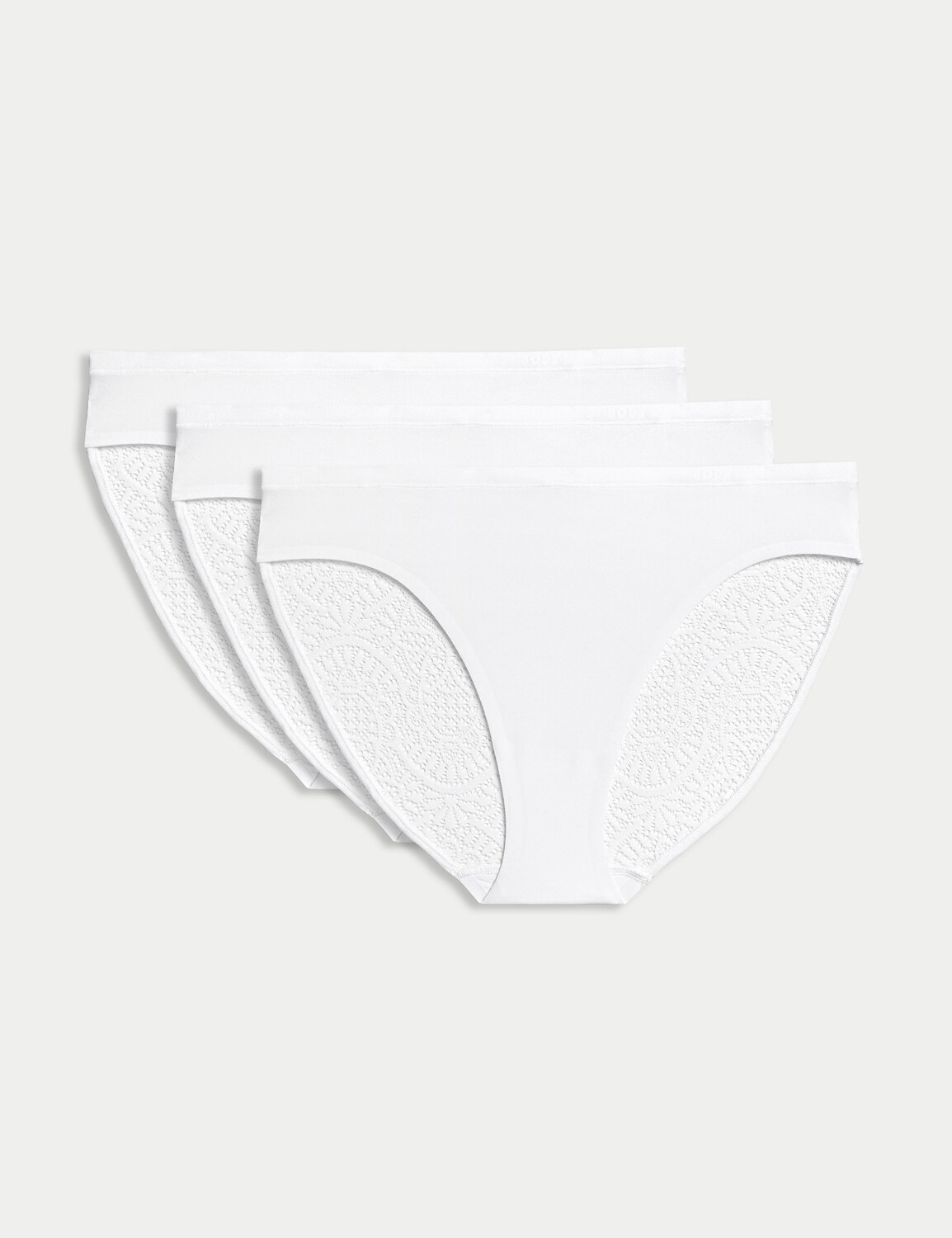 

3 шт. Высокие трусики Body Soft Body, белый