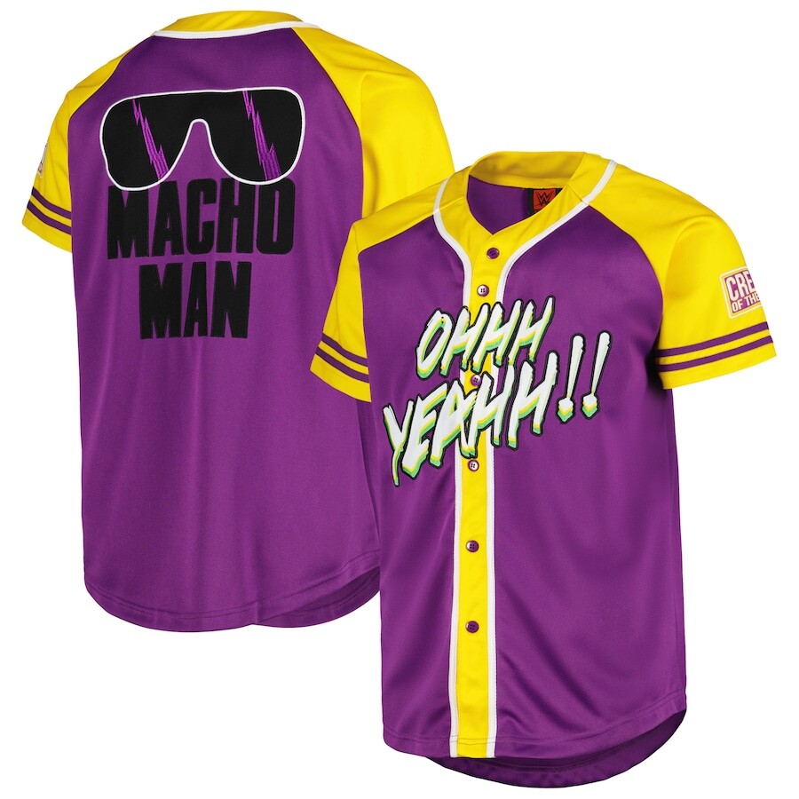 

Джерси WWE Authentic Macho Man Randy Savage, фиолетовый