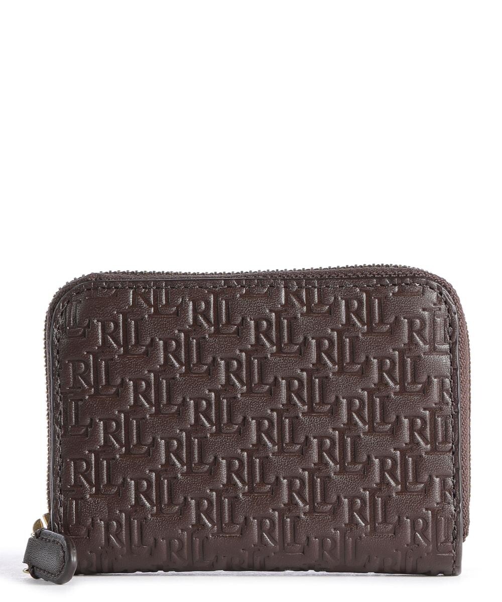 

Кошелек SM из яловой кожи с тиснением Lauren Ralph Lauren, коричневый