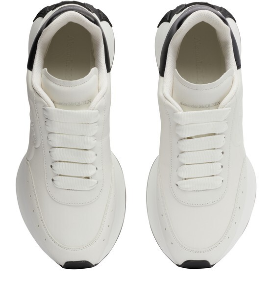 

Кроссовки Sprint Runner Alexander Mcqueen, белый/черный