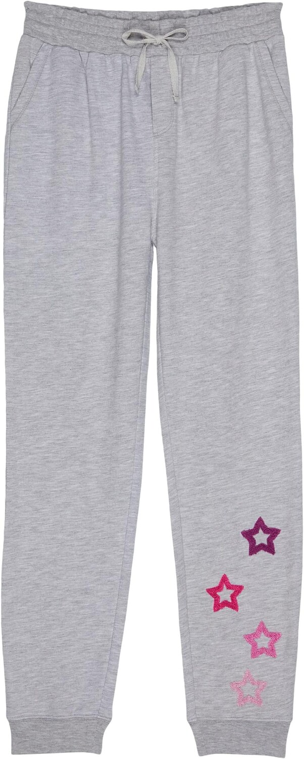 

Брюки Splendid Littles Open Heart Sweatpants, цвет Light Heather Grey