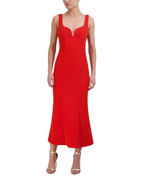 

Платье без рукавов BCBGMAXAZRIA, цвет Gray