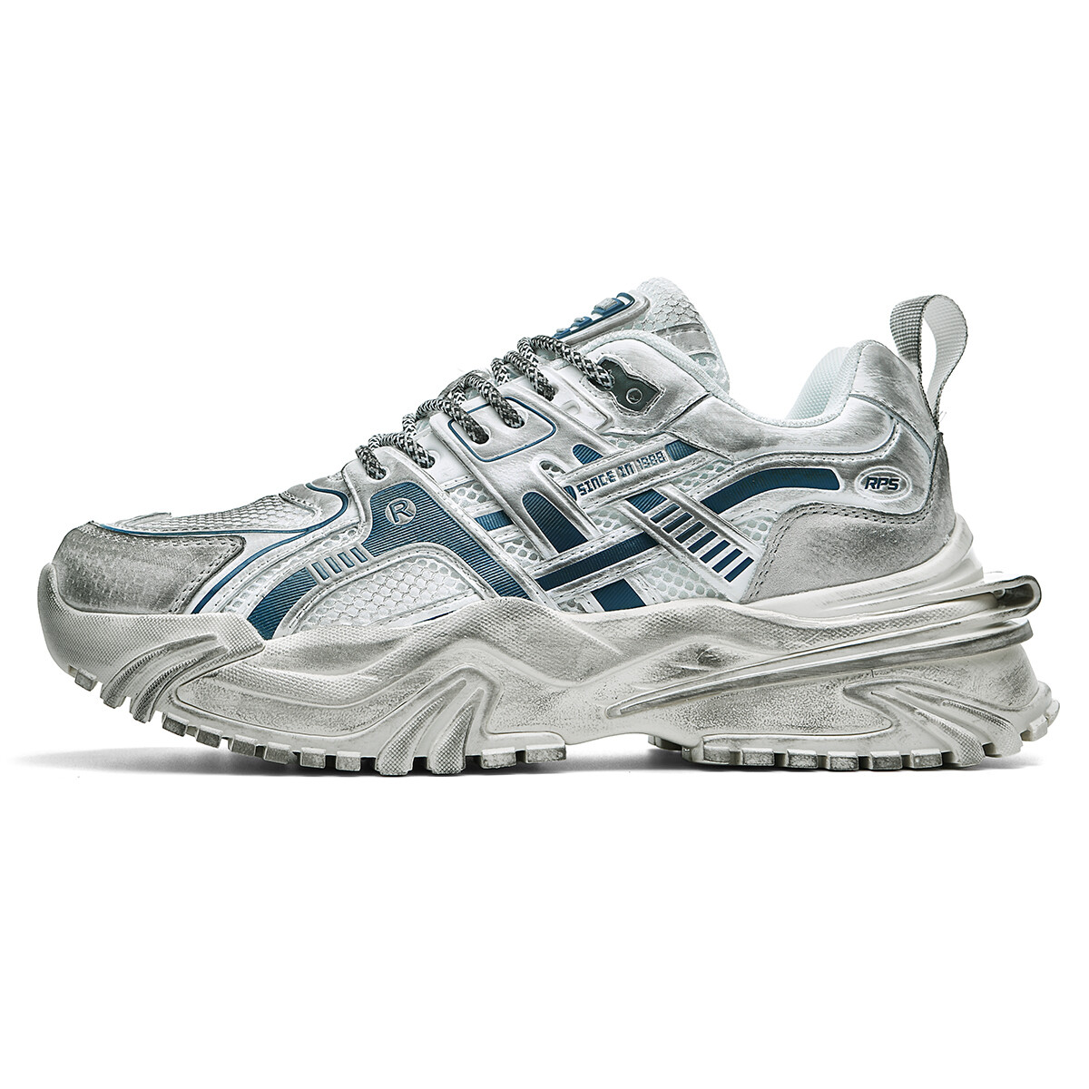 

Кроссовки REPUSEN Chunky Sneakers Unisex Low-top, цвет All White