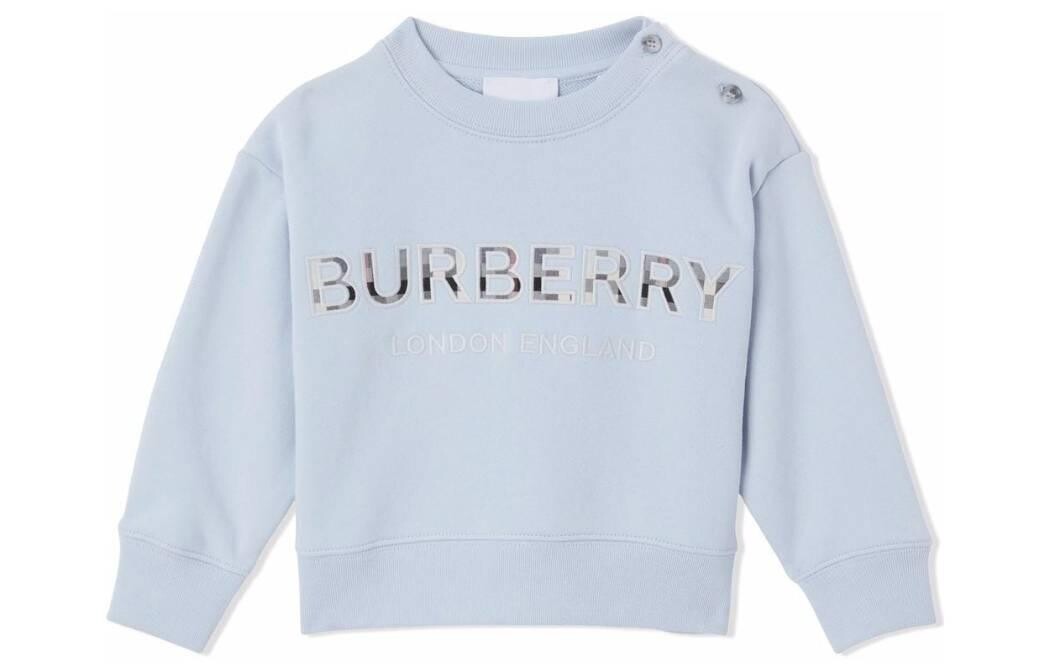

Детская толстовка Burberry, голубой