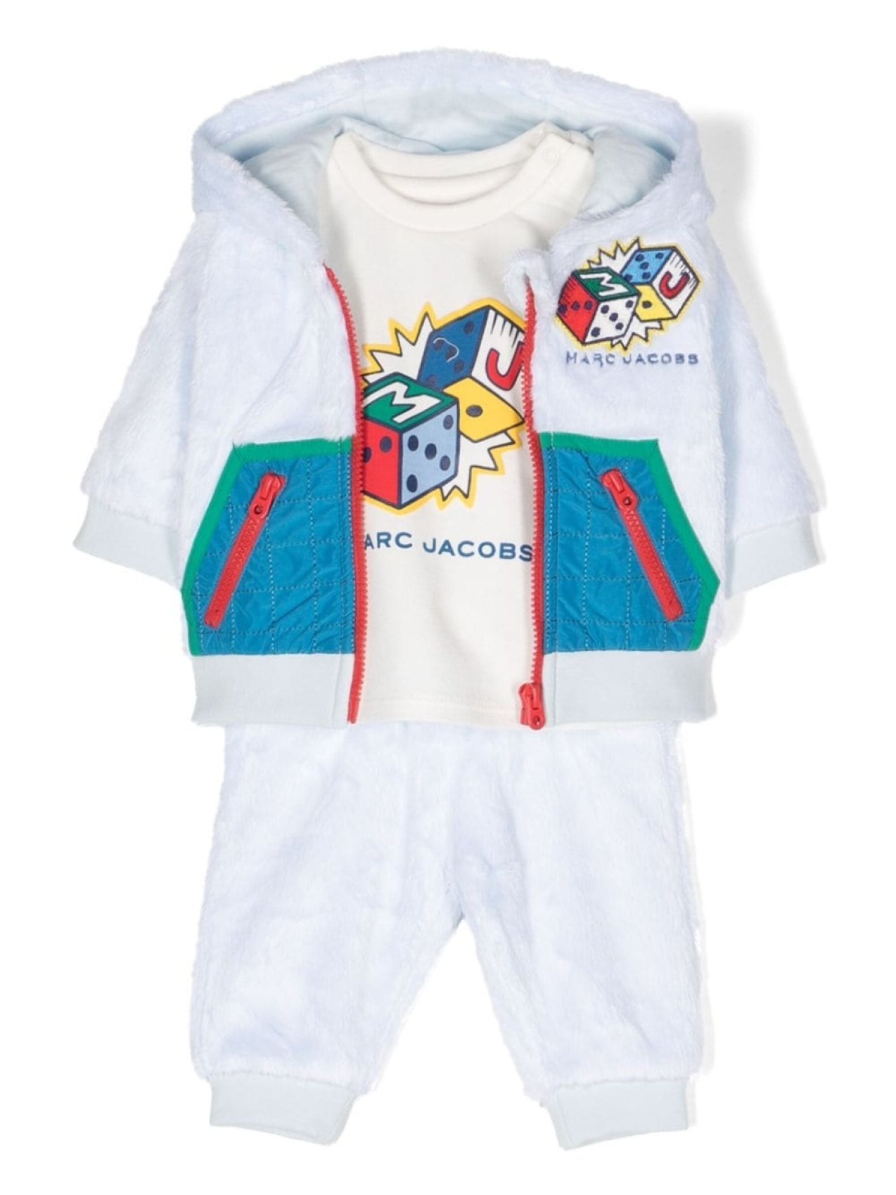 

Marc Jacobs Kids спортивный костюм с логотипом, синий