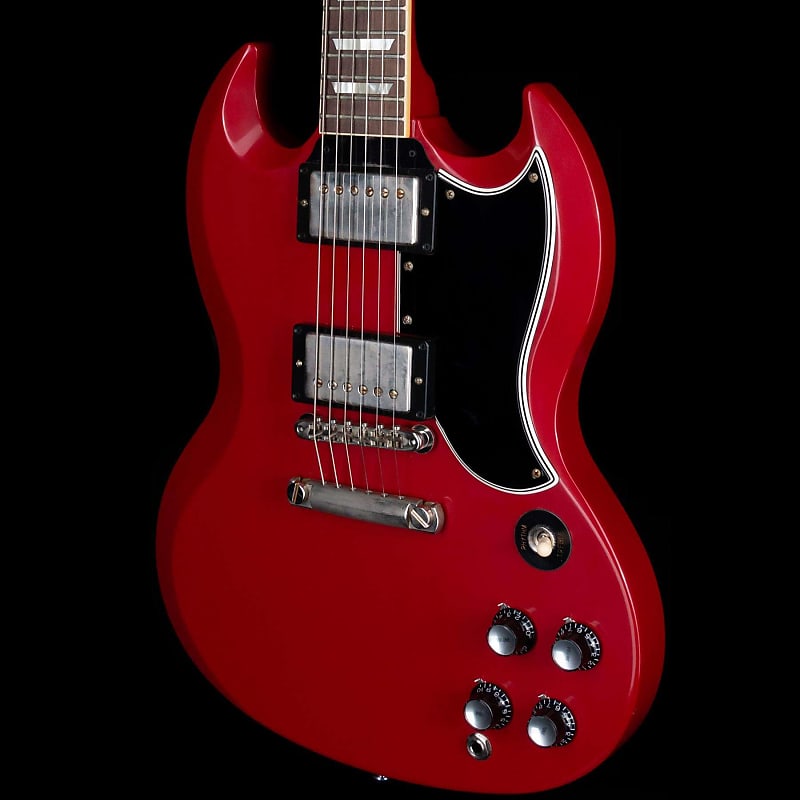 Электрогитара Gibson Custom Shop Made 2 Measure 1961 SG Standard Cardinal Red Stop Bar VOS NH
