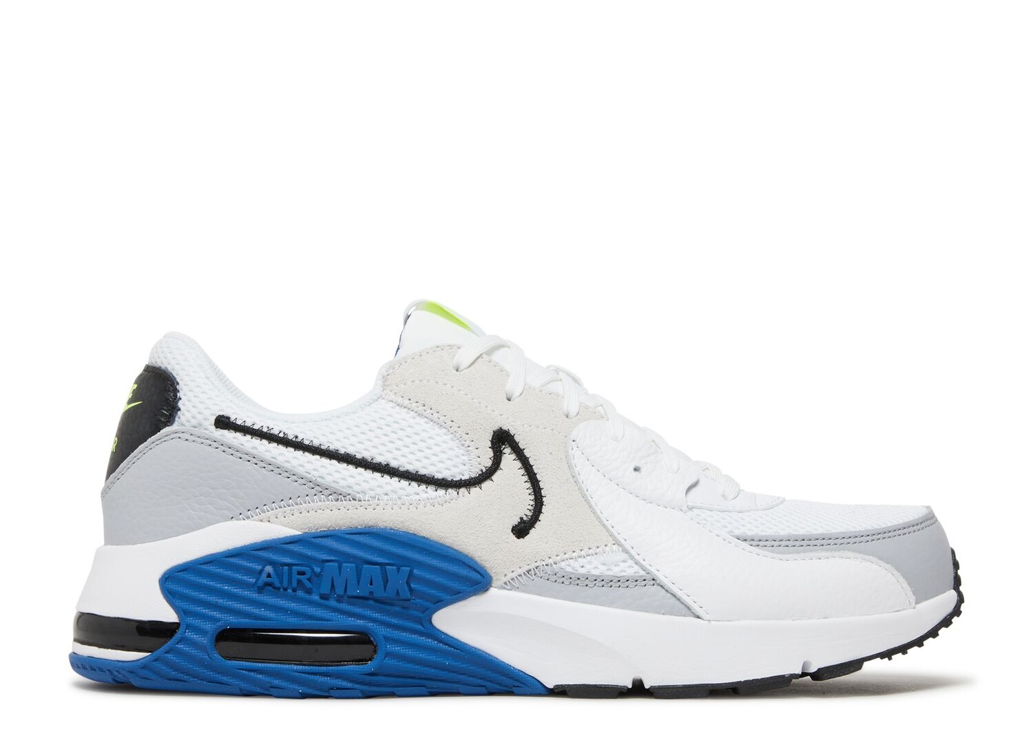 

Кроссовки Nike Air Max Excee 'White Dark Royal Blue', белый