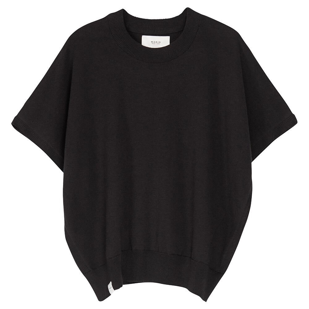 

Свитер Makia Mona Knit Short Sleeve Crew Neck, черный