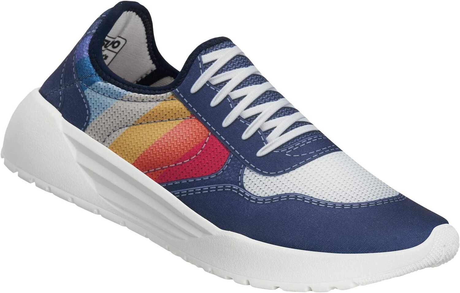

Кроссовки Slip on Court Sneakers Psudo, цвет Blue/Multi, Синий
