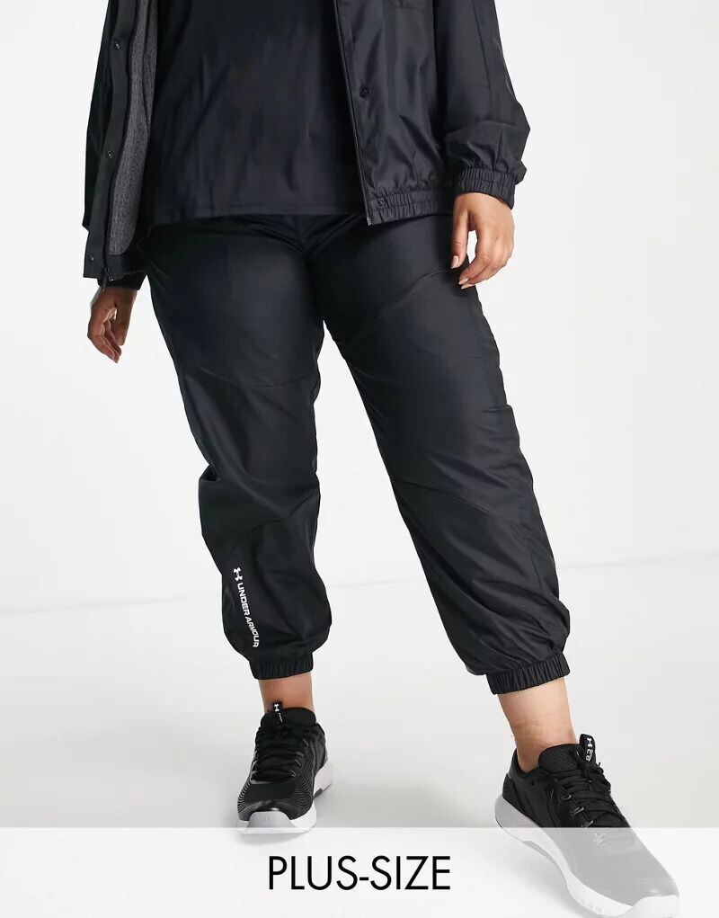 

Черные тканые джоггеры Under Armour Rush