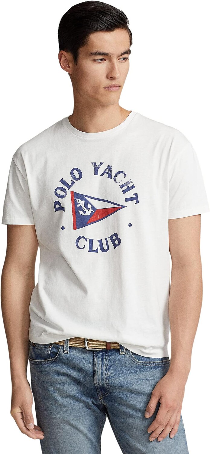 

Футболка-поло классического кроя для яхт-клуба Polo Ralph Lauren, цвет Nevis