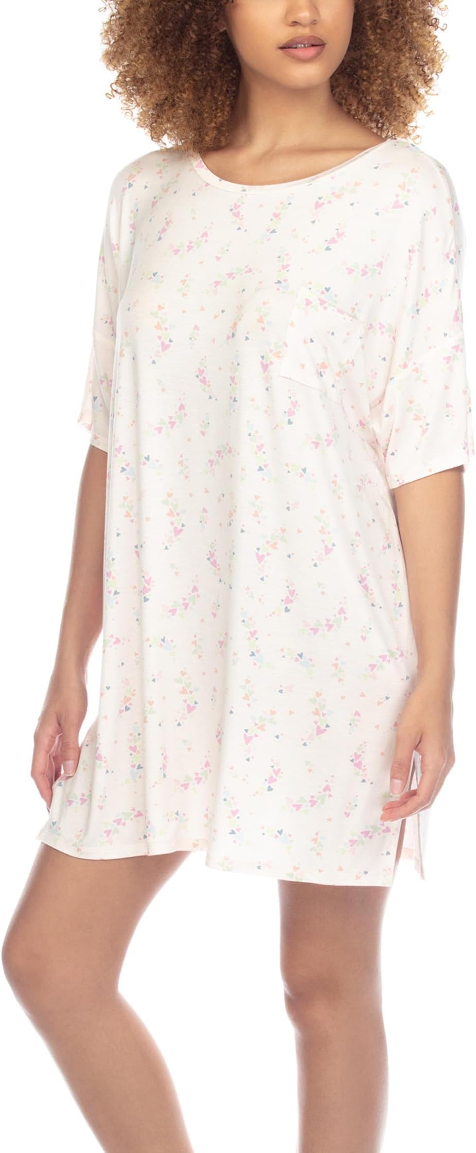 

Ночная рубашка Honeydew Intimates Good Times Jersey Sleepshirt, цвет Ivory Hearts