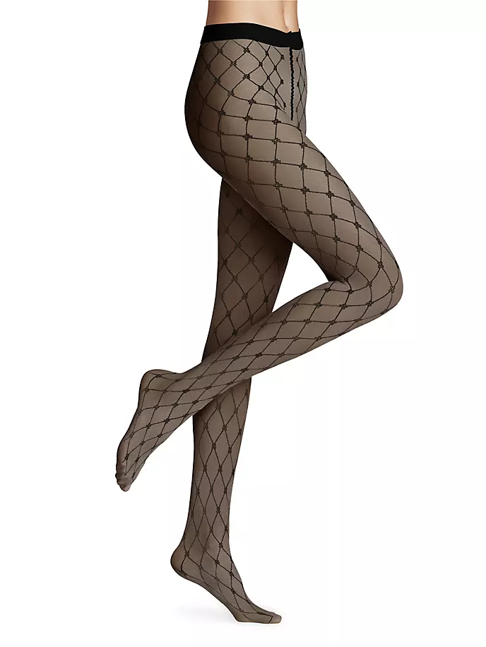 

Колготки с перекрученной историей Falke, черный