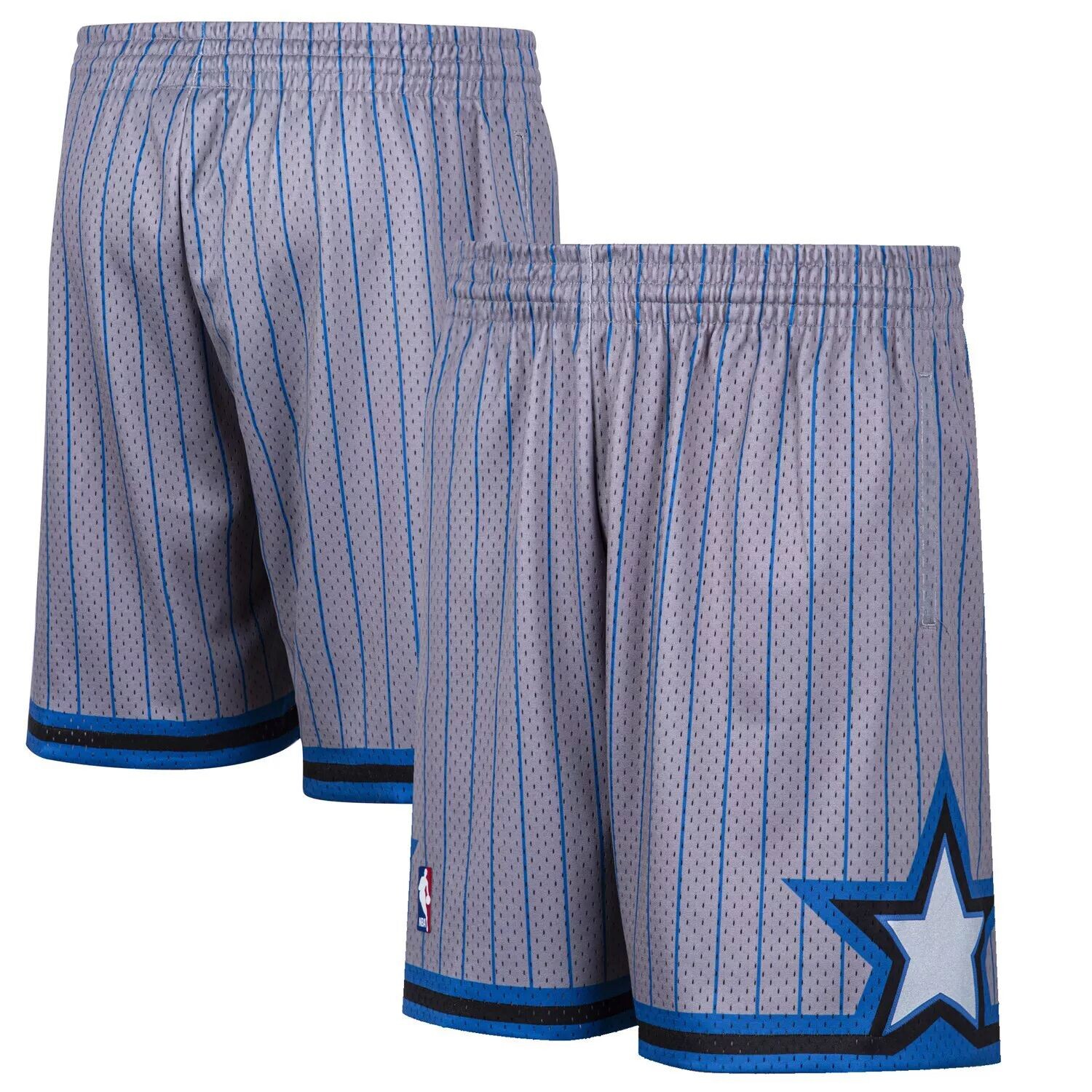 

Мужские шорты Mitchell & Ness Grey Orlando Magic Hardwood Classic Reload Swingman