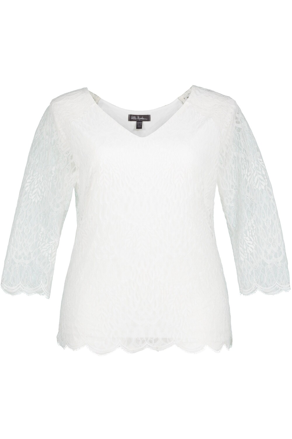 

Футболка Ulla Popken Strick Top, белый