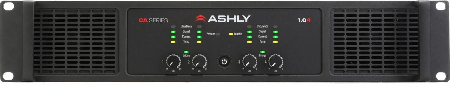 

Новый 4-канальный усилитель мощности Ashly CA1.04 мощностью 1000 Вт