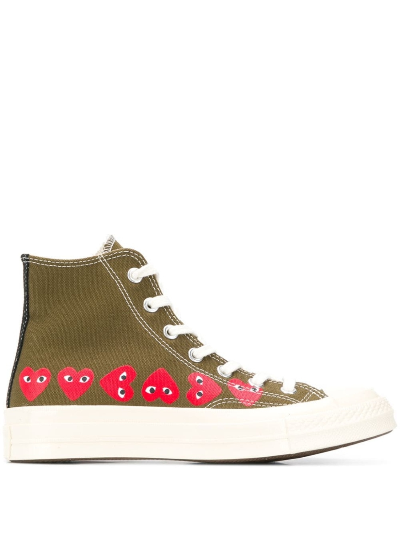 

Кеды с логотипом Comme Des Garçons Play x Converse, зеленый