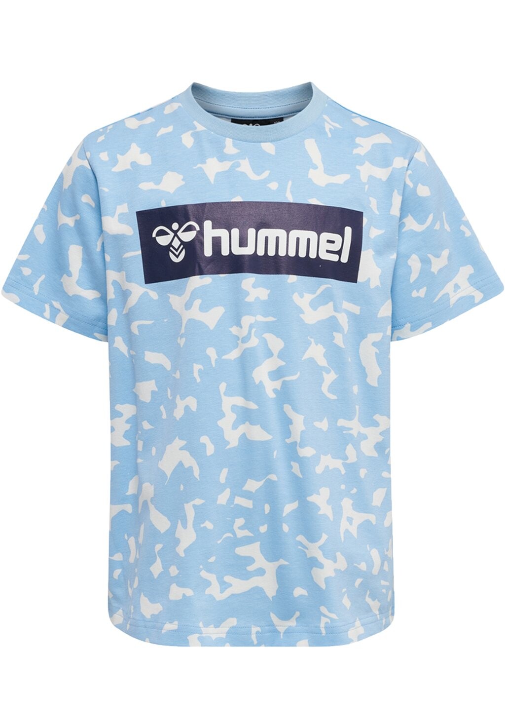 

Футболка с принтом Hummel, синий