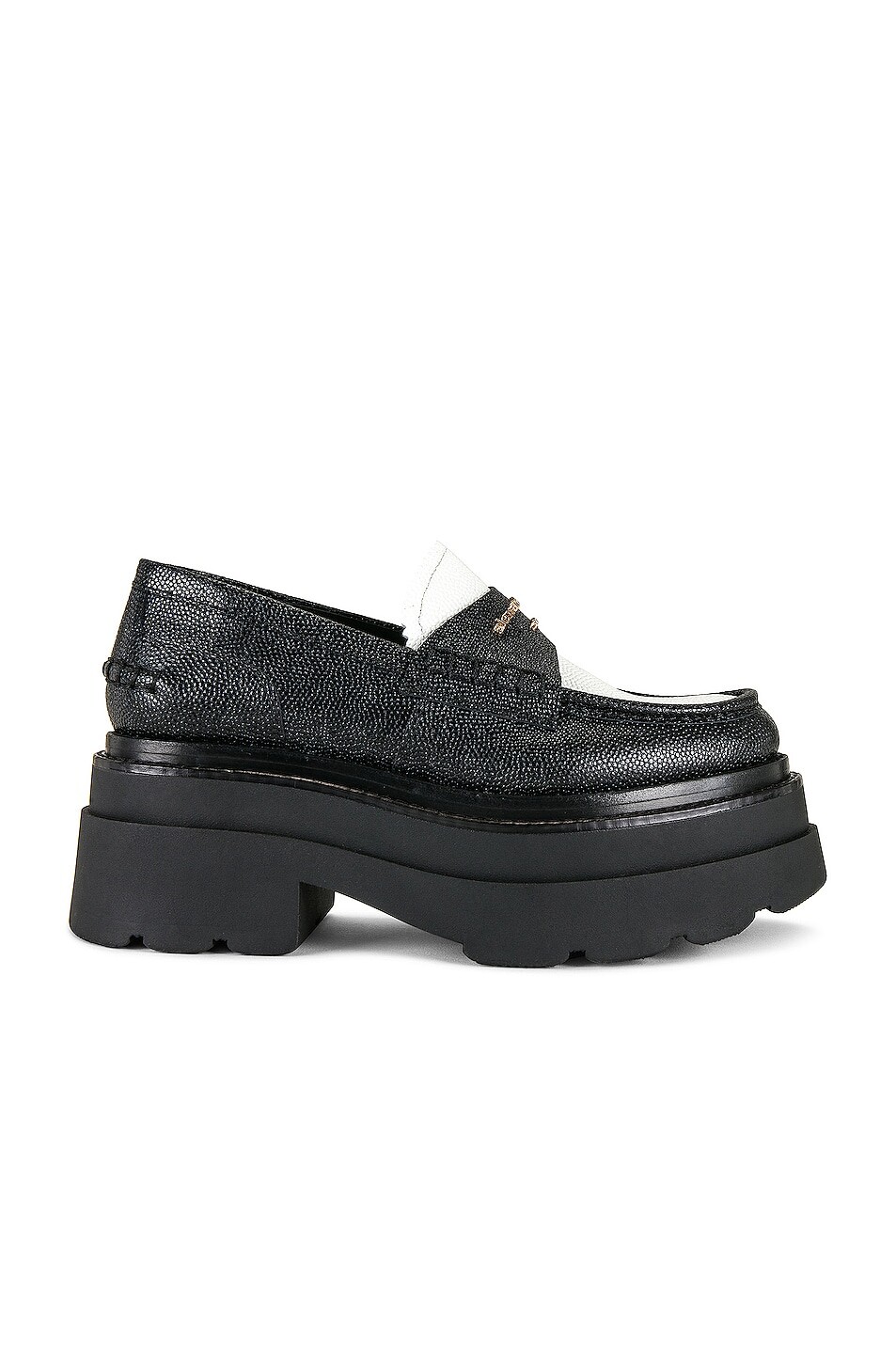 

Лоферы Alexander Wang Carter Platform, цвет Black & White