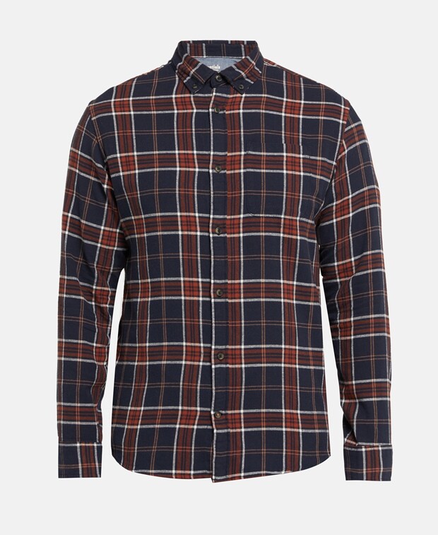 

Рубашка с длинными рукавами – стандартный крой. Jack & Jones, красный