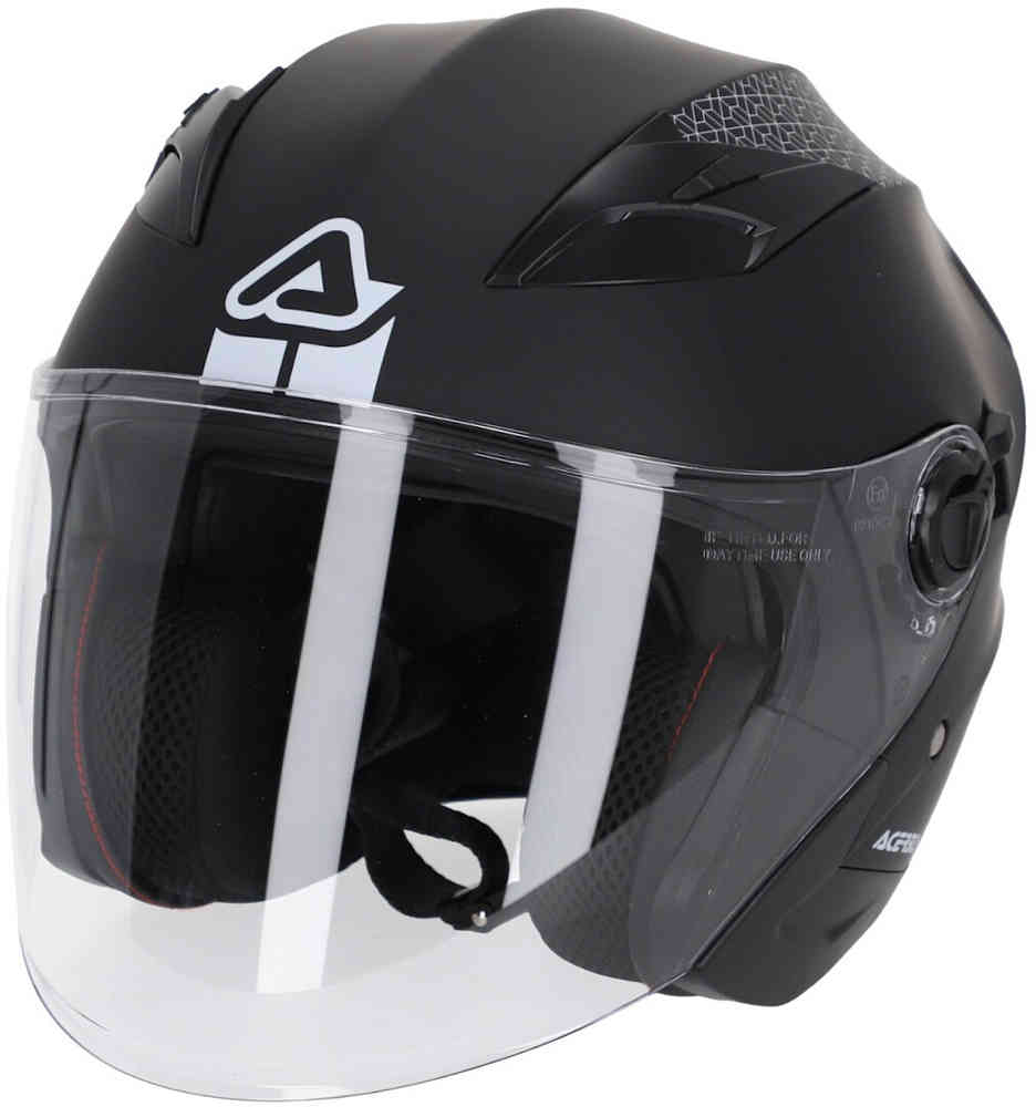 Реактивный шлем Firstway 2.0 Acerbis, черный мэтт